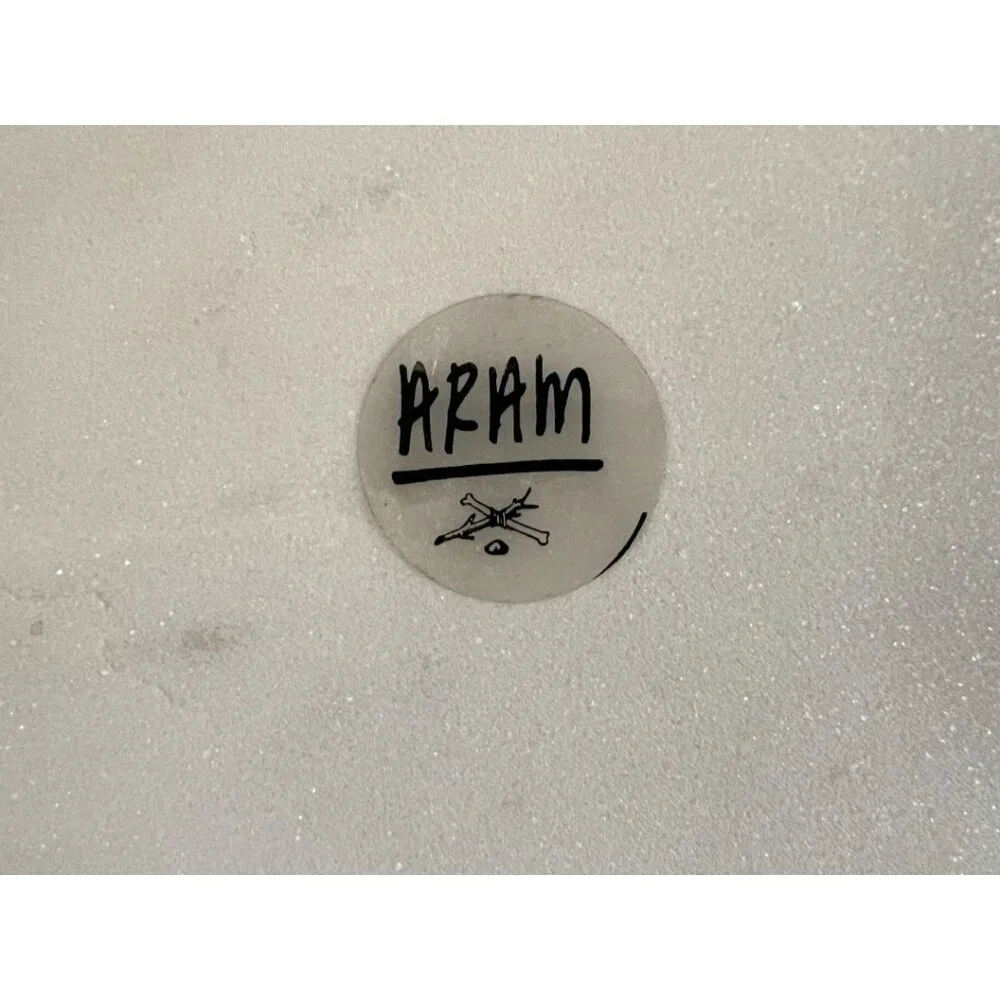 Vtg Michael Aram MARBLE Cat and Mouse Cheese Board w/ Bronze Accents Witty Piece - Picture 12 of 13